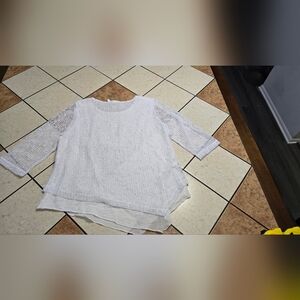 Elegant White Women's Top